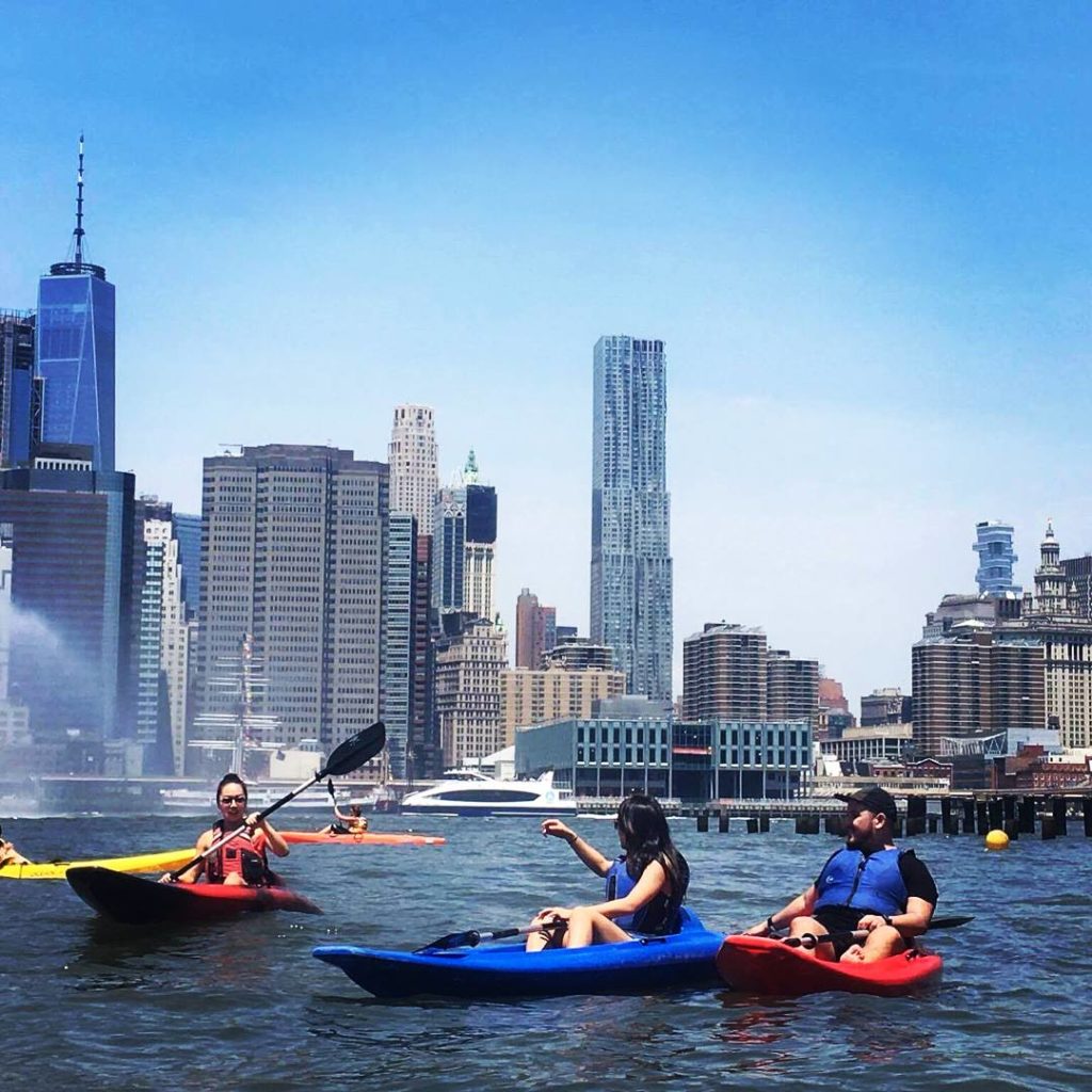 free kayaking brooklyn