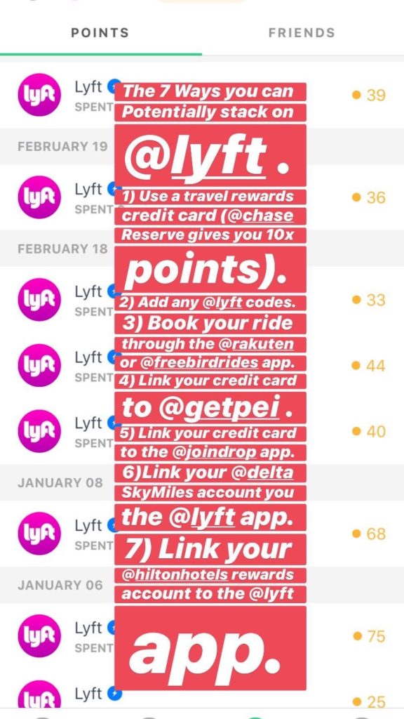 lyft stack rewards