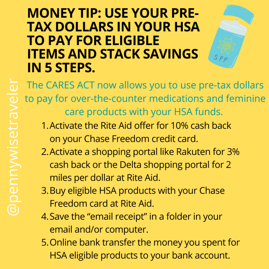 How I use my HSA while shopping on  to save money on healthcare items